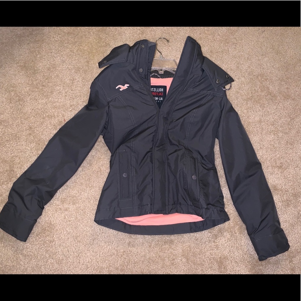 Hollister raincoat jacket